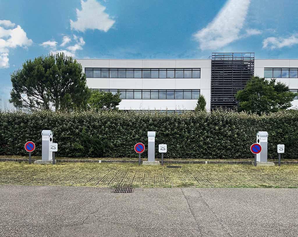 Bornes voitures électriques